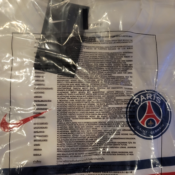 Lionel Messi Leo Messi Paris Saint-Germain Nike Jersey Shirt Men Size NWT - Picture 4 of 4